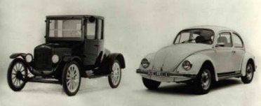 20 millionth Beetle with Model-T