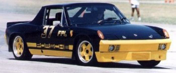Porsche 914 Yellow-black