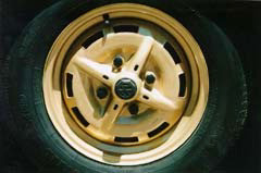 'Golden' Sun Bug wheel